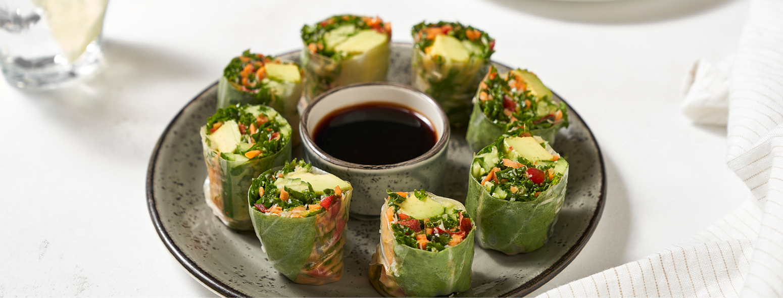 KALE AVOCADO ROLLS